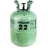 R22 CHCLF2 CHLORODIFLUOROMETHANE HCFC R22 Refrigerant Penggantian untuk menengah