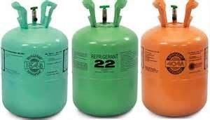 مبرد R22 برای تهویه خودکار هوا خلوص بالا در 30lbs / 25Lbs سیلندر قابل تعویض
