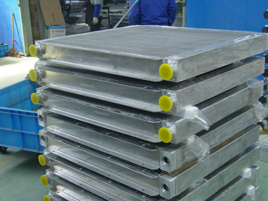 Ingenieur bronzierte/geschweißter Platten-und Flossen-Wärmetauscher-Hochleistungsöl-Heizkörper