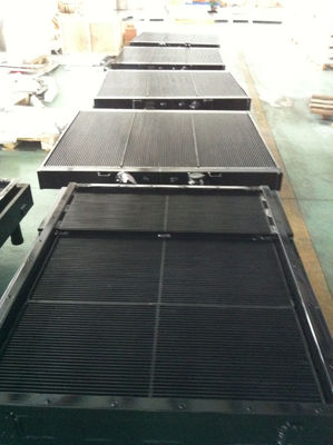 Tinggi Pendingin penukar panas kompak, plat aluminium sirip penukar panas