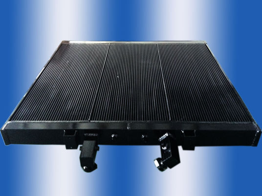 Tinggi Pendingin penukar panas kompak, plat aluminium sirip penukar panas