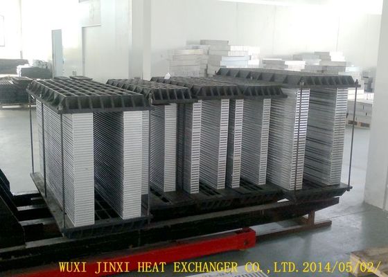 แผ่นครีบแลกเปลี่ยนความร้อนแกนบาร์และแผ่น Assembilng
