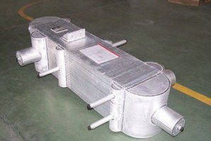 plat aluminium Air dingin Pemisahan Pemanas Exchanger