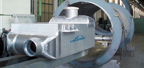 Industri Plat Dan Pemisahan Fin Air Pemanas Exchanger, ISO9001