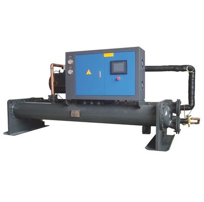 Injection Molding Machine Nước làm mát bằng vít Chiller Với Compressor đúp