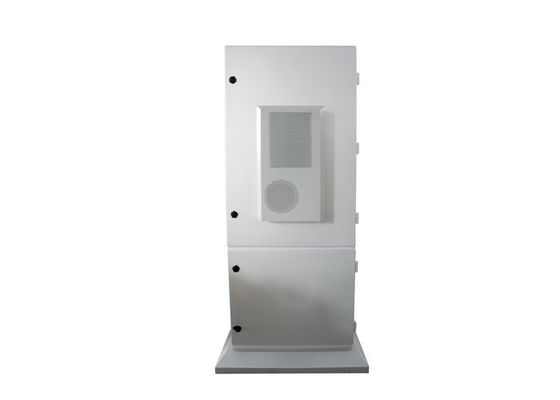 เครื่องปรับอากาศภายในยืนฟรีกลางแจ้งป้ายดิจิตอล Kiosk สำหรับช้อปปิ้งมอลล์