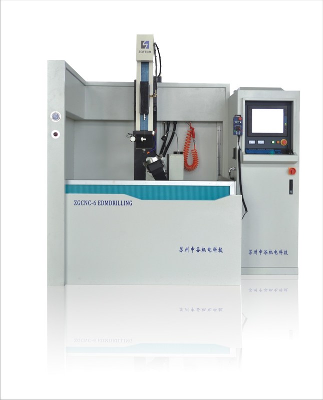 O auto multi fio do CNC EDM da linha central cortou a perfuração da máquina com arquivos do CAD e gravou a posição dos furos