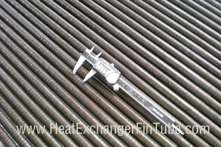 26FPI / 1024 एफ पी एम / 0.976mm A334 जीआर 1/3/6 कार्बन स्टील लड़ी फिन ट्यूब