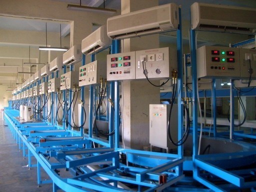 Hệ thống kiểm tra hiệu suất AC điện tử tự động của đường dây lắp ráp cửa sổ